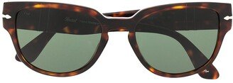 Polarized tortoise-shell sunglasses