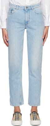 Blue Feela Straight Leg Jeans