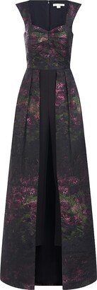 Josepha Monet-Jacquard Walk-Thru Jumpsuit