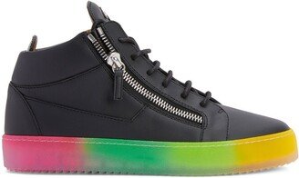 Kriss rainbow sole sneakers