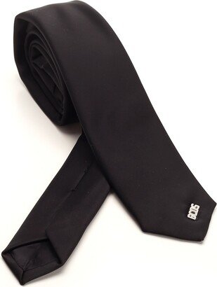 Black Tie With Mini Logo