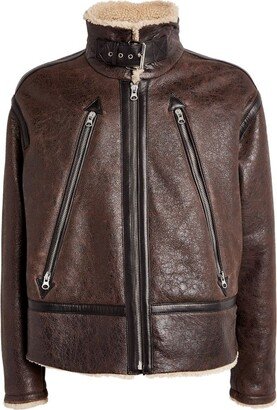 Leather-Shearling Jacket-AA