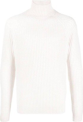 Men Lisu Knit Sweater In White