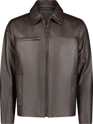 Damour Matte Leather Jacket