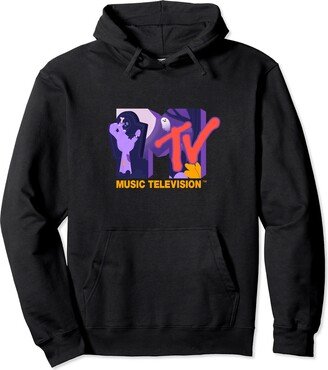 Mademark x MTV - The official MTV Logo for a horror party Pullover Hoodie