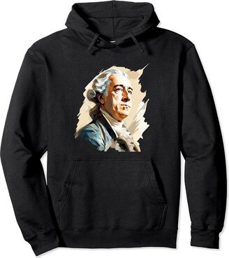 David Hume Philosophy Art Style Designs David Hume Impressionism Pullover Hoodie