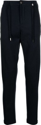 Tapered drawstring trousers-AF