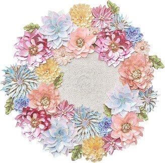 Dahlia Beaded Placemat