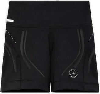 Panelled High-Waisted Performance Shorts