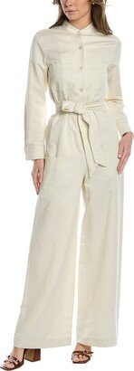 Weekend Max Mara Ulla Linen-Blend Jumpsuit