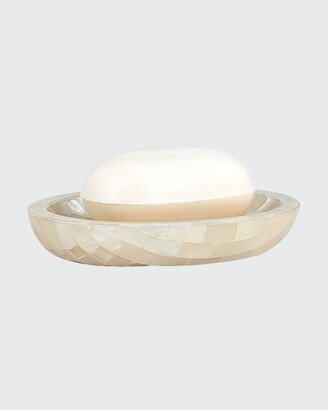 White Agate Soap Dish-AA