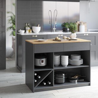 Kitchen Island - 47.5 W x 23.5 D x 35.5 H