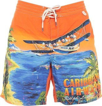 Swim Trunks Orange-AL