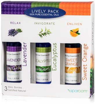 3-Pk. Lively Essential Oils