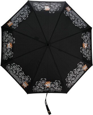 Teddy Bear graphic-print umbrella