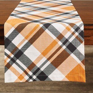 Salem Plaid Table Runner 15X72