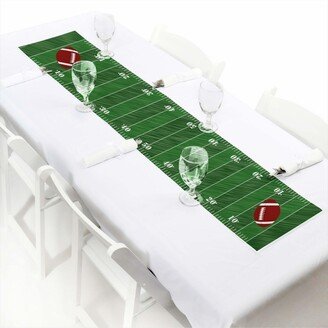 Big Dot Of Happiness End Zone - Football - Petite Party Paper Table Runner - 12 x 60 inches