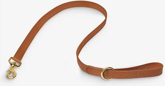 Lish Coopers Logo-debossed Large Leather dog Lead