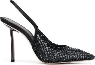 Gilda 100mm slingback pumps