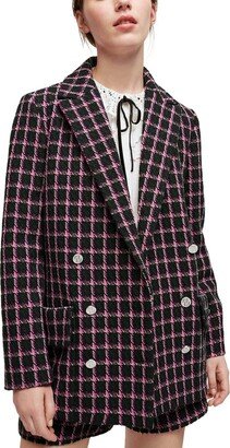 Wool Blend Suit Blazer-AA