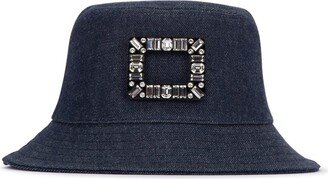 Buckle Embellished Bucket Hat