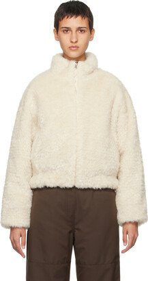 Off-White Hairy Faux-Fur Jacket