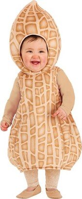 HalloweenCostumes.com 12-18 Months Peanut Infant Costume, Natural/Brown