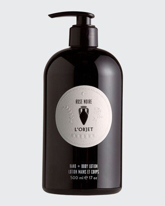 Rose Noire Hand + Body Lotion, 17oz.