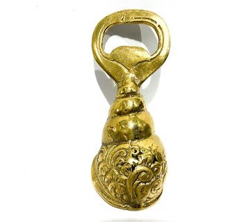 Snail Shell Bottle Opener 4.1 Inch Solid Brass, Christmas Gift, Kitchen Decor, Unique Opener, Gifts For Mom, Engagement Present