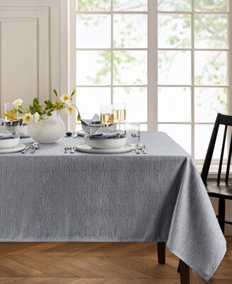 Continental Solid Texture Water and Stain Resistant Tablecloth, 52