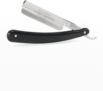 Exclusive Straight Razor with Black Handle