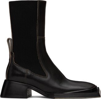 Black Space Chelsea Boots