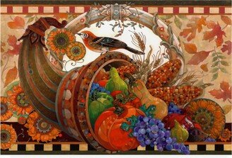 David Galchutt Cornucopia Tablecloth Canvas Art - 27 x 33.5