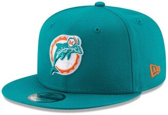 Men's Miami Dolphins Throwback 9FIFTY Adjustable Snapback Cap