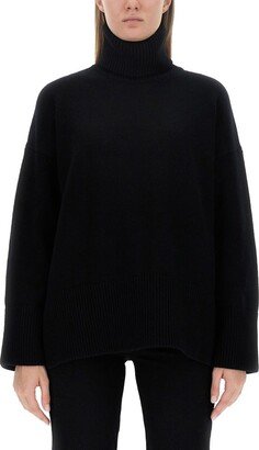 Turtleneck Knit Sweater-AG