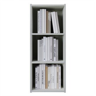 CraftPorch Simple Wooden 3-cube Shelves Bookcase