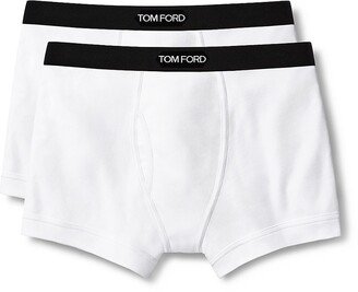 2-Pack Stretch-Cotton Logo Boxer Briefs