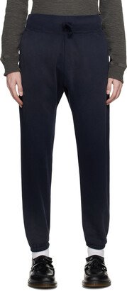 Navy Garment-Dyed Lounge Pants