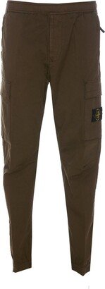 Logo Patch Cargo Pants-AF