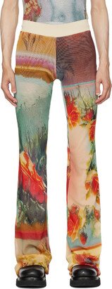 Multicolor Scarf Lounge Pants