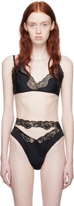 VAILLANT Black Asymmetric Bra