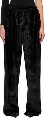 Black Baggy Lounge Pants