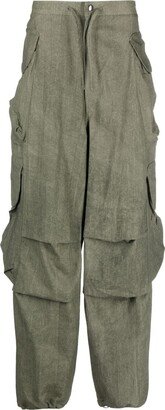 ENTIRE STUDIOS Gocar cotton-blend cargo trousers