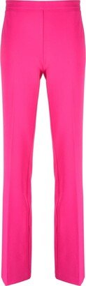 High-Waisted Tailored Trousers-BZ