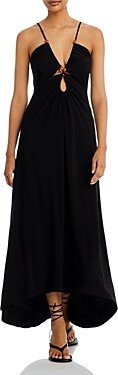 Milly High Low Maxi Dress