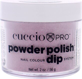 Pro Powder Polish Nail Colour Dip System - Barbie Pink Glitter by Cuccio Colour for Women - 1.6 oz Nail Powder