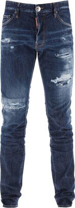 Dark Ripped Wash Cool Guy Jeans