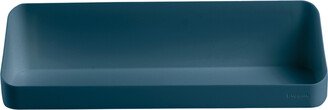 Poppin Magnetic Wall Shelf Slate Blue