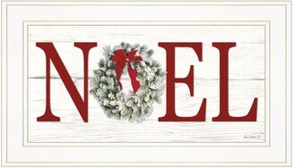 Christmas Noel by Lori Deiter, Ready to hang Framed Print, White Frame, 21