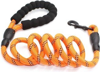 Doggy Tales Braided Rope Leash Orange